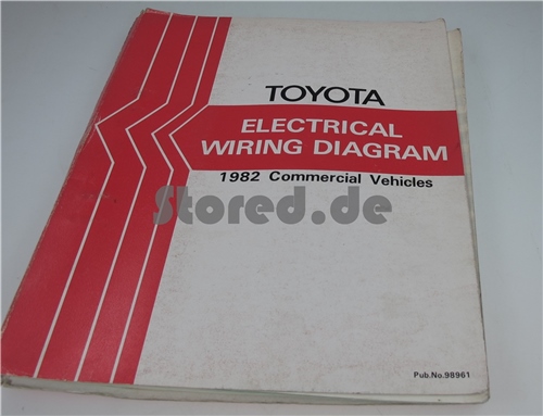 TOYOTA Elektrik 1982 Hiace Hilux LandCruiser J4 J6 Dyna Electical